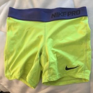 Neon Nike pros!
